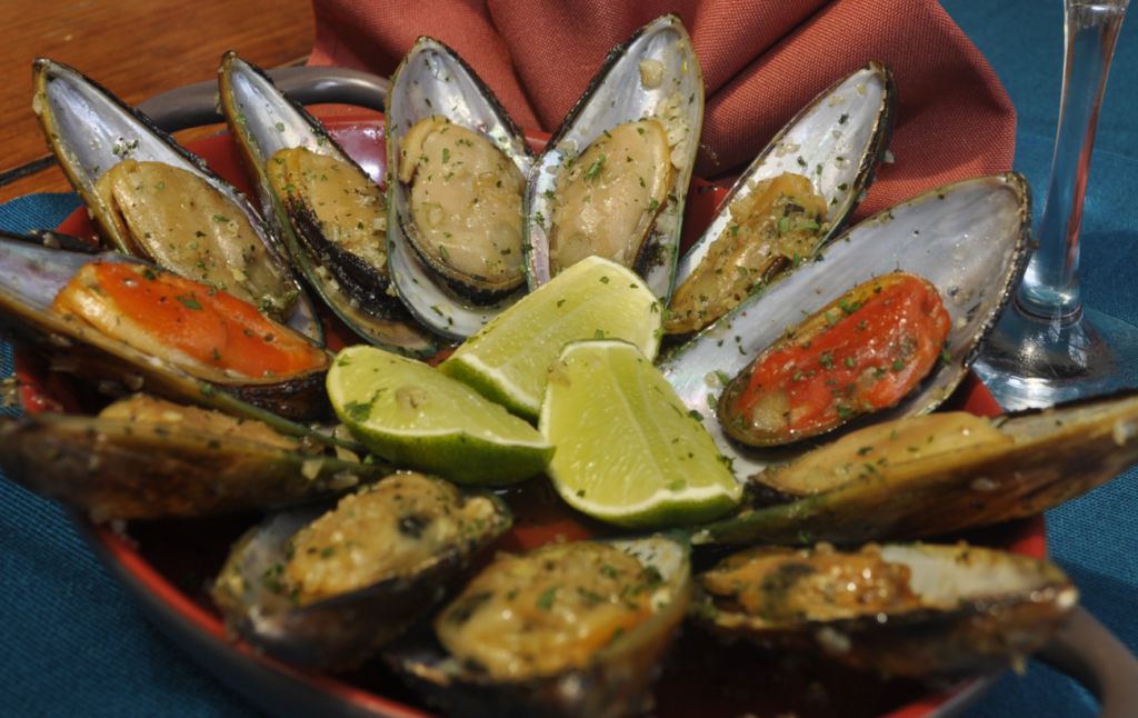 Mejillones al horno