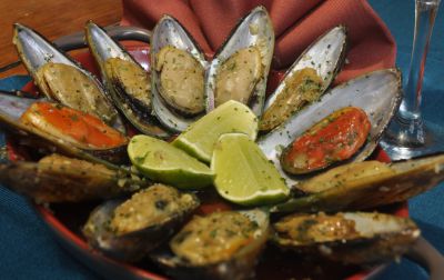 Mejillones al horno