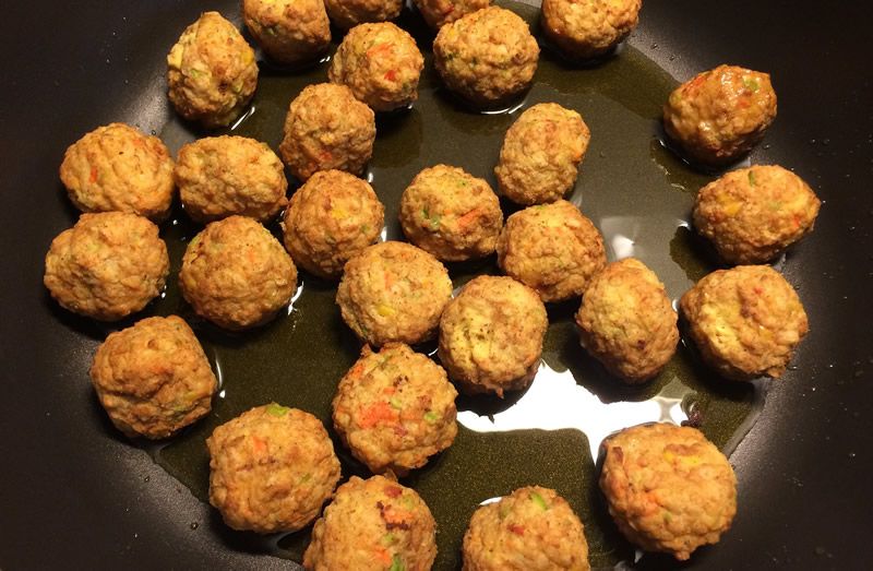 Albóndigas de soja