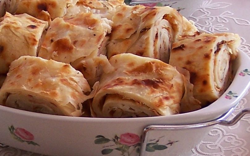 Espirales con jamon y piña