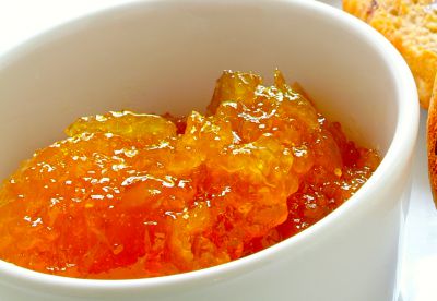 Confitura de zanahorias y naranjas