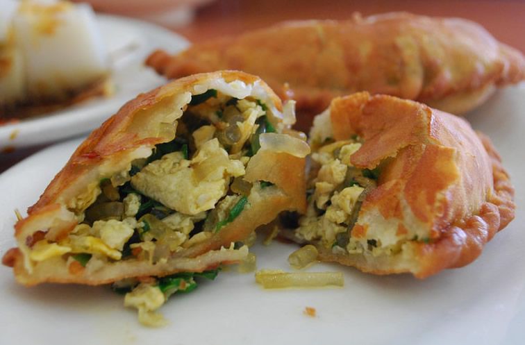 Empanadillas asadas de verduras