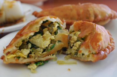 Empanadillas asadas de verduras