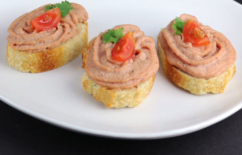 Canapés de foie gras