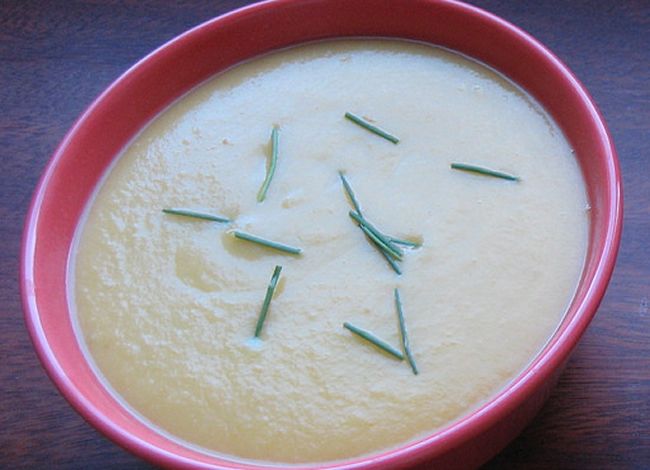 Crema de puerros para mycook