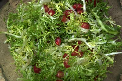 Ensalada de escarola y granada