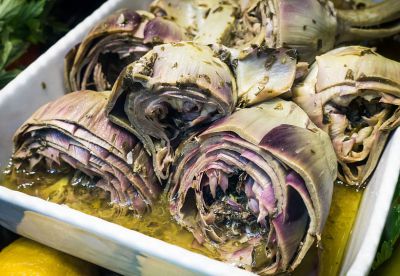 Alcachofas a la tudelana