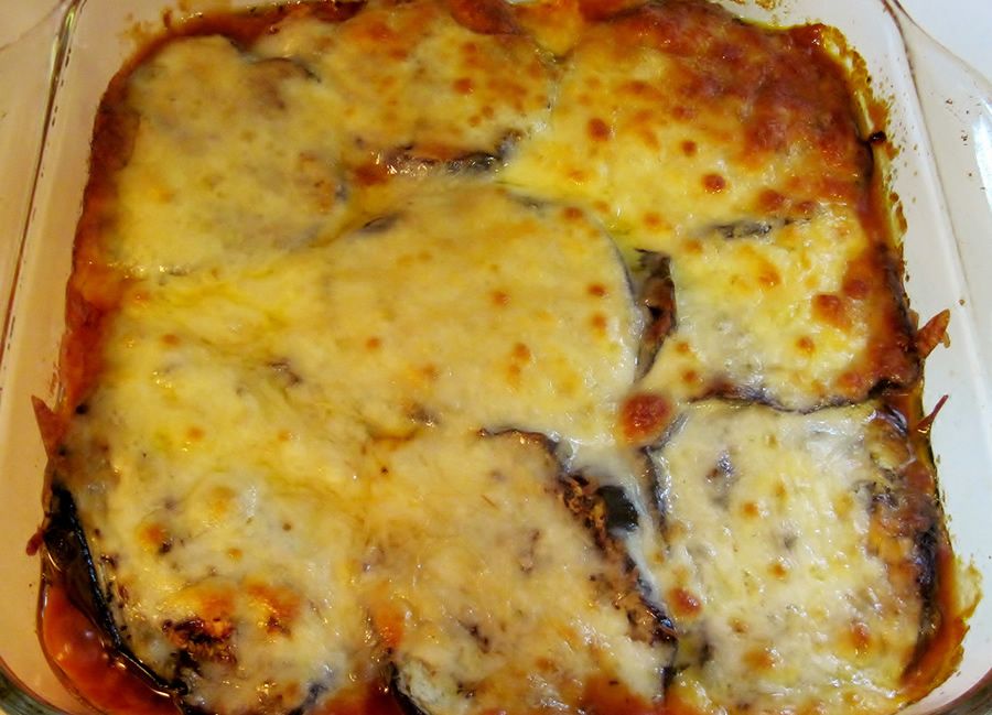 Pastel de berenjena