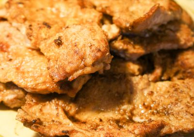 Escalopines de ternera en adobo