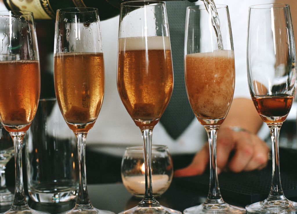 Cóctel de cava