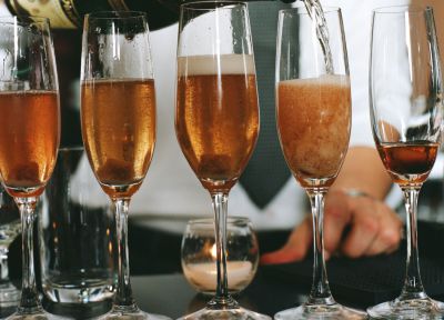 Cóctel de cava