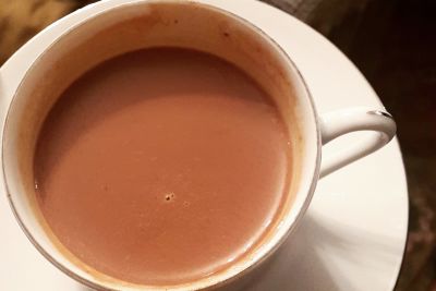 Chocolate a la taza ligero