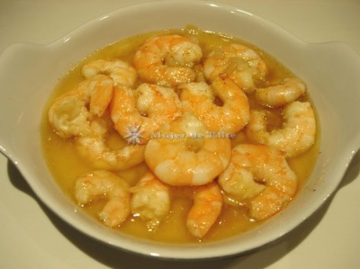Gambas al ajillo