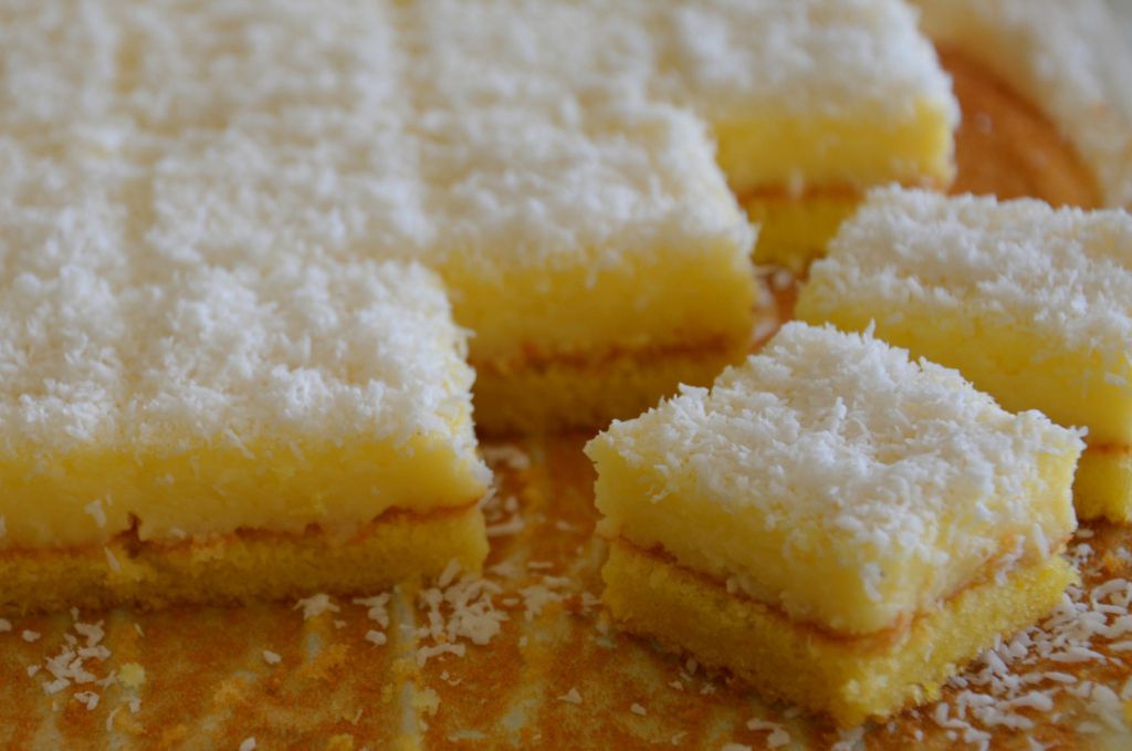 Tarta de piña y melocotón