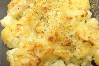 Coliflor con bechamel