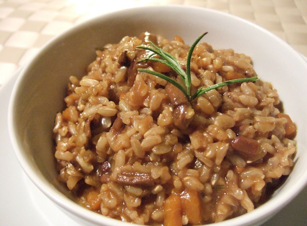 Risotto con setas Recetas de Cocina MujerdeElite