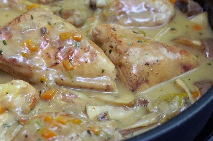 Fricasé de pollo