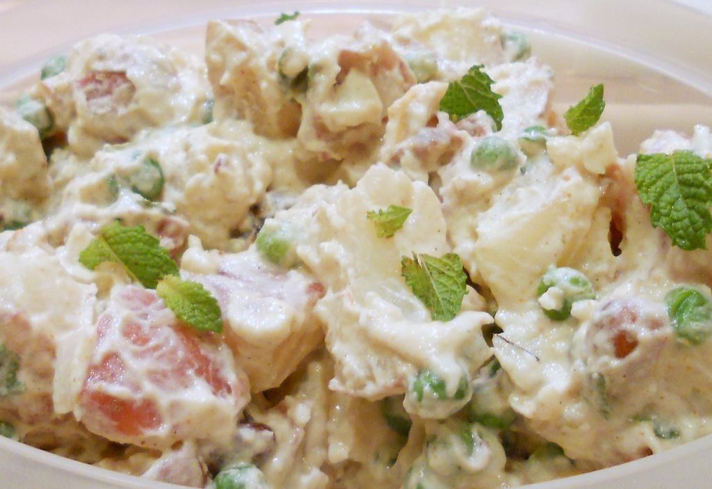 Ensalada de patata y remolacha