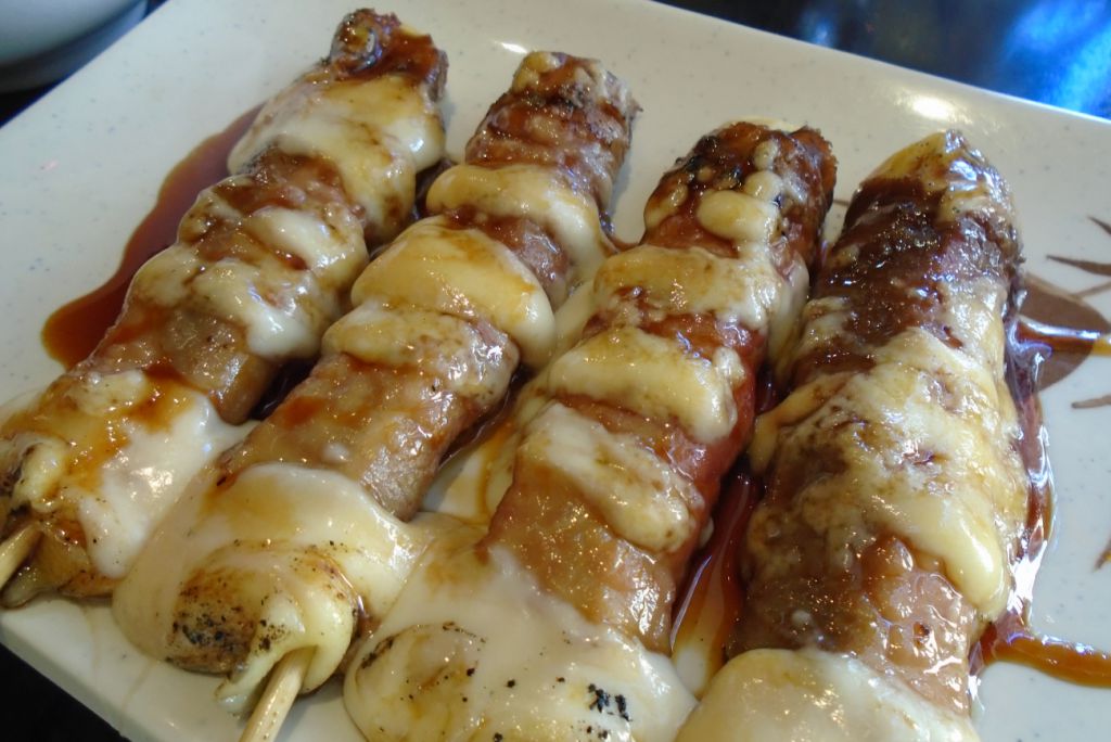 Brochetas de pollo