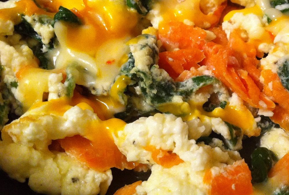 Receta Espinacas Con Huevo Revuelto Receta Espinacas Con Huevo Revuelto