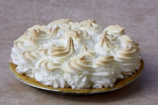Merengue gratinado