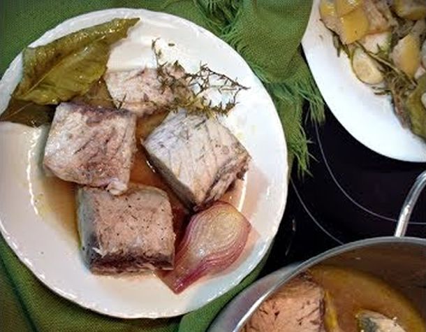 Bonito a la vinagreta