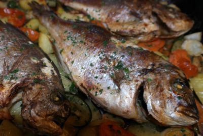 Besugo a la vasca