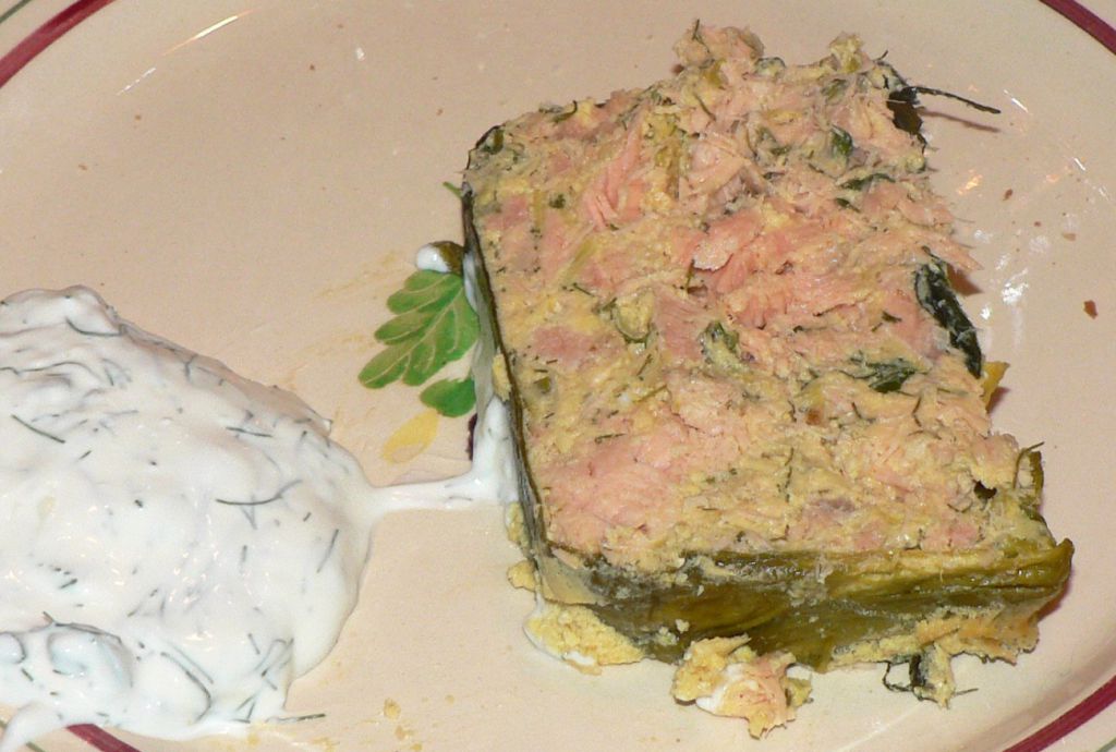 Mousse de salmón