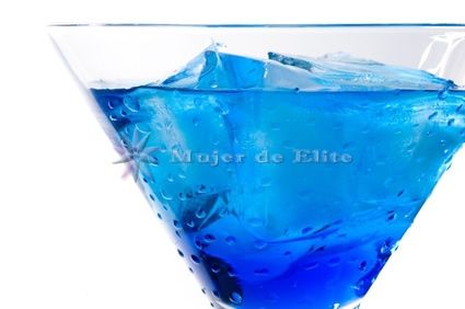 Cóctel blue moon