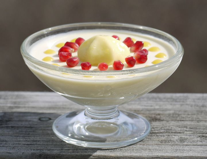 Crema de melón y yogur