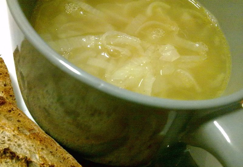 Sopa de cebolla rca