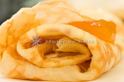 Panqueques con mermelada