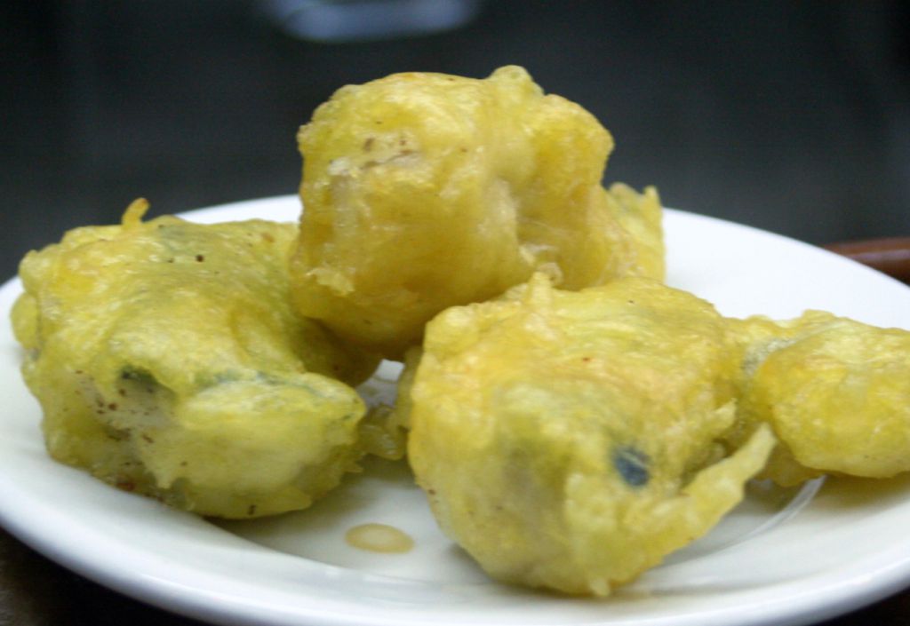 Tempura de bacalao