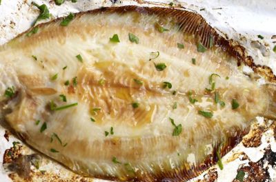 Lenguado al estragón light