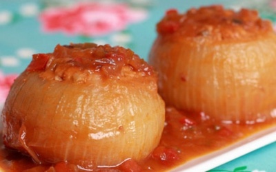 Cebollas rellenas