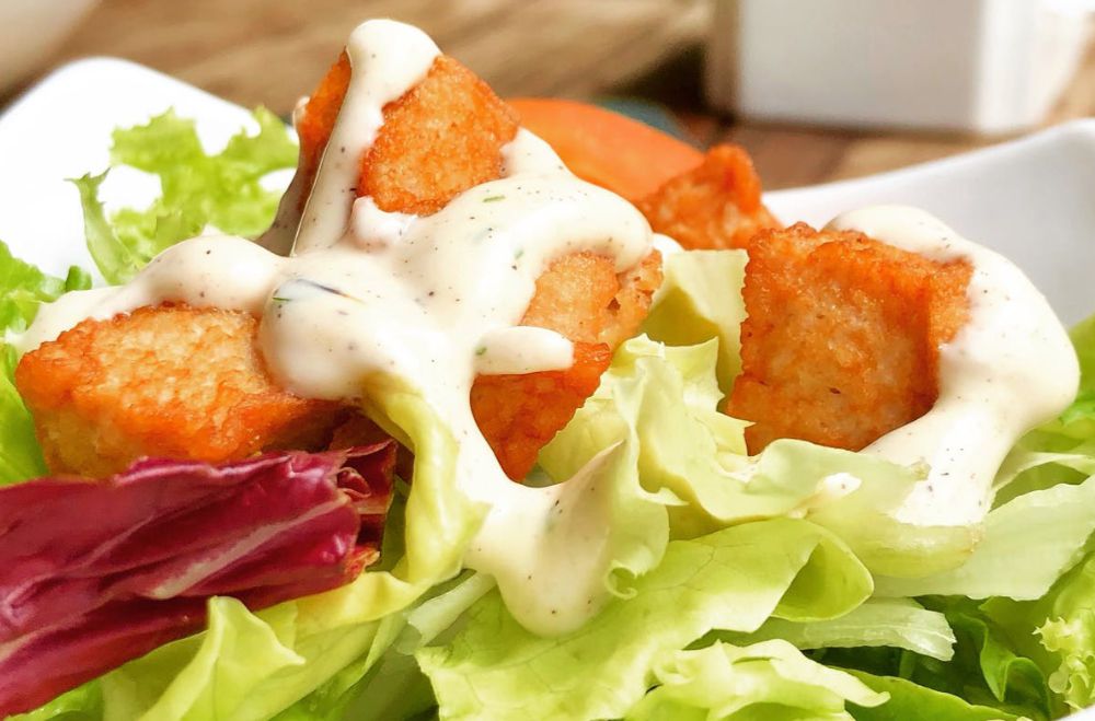 Salsa de ensalada acalórica