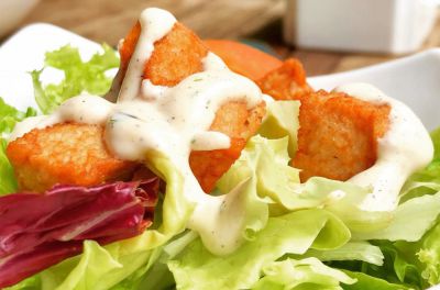 Salsa de ensalada acalórica