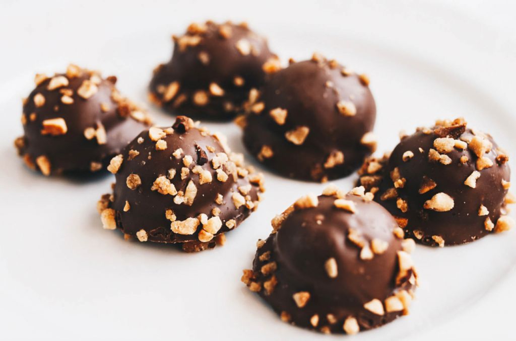 Bombones al ron