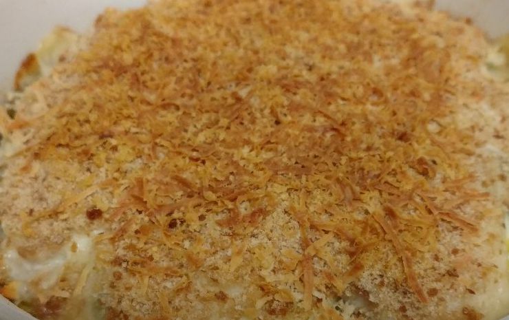 Espárragos gratinados