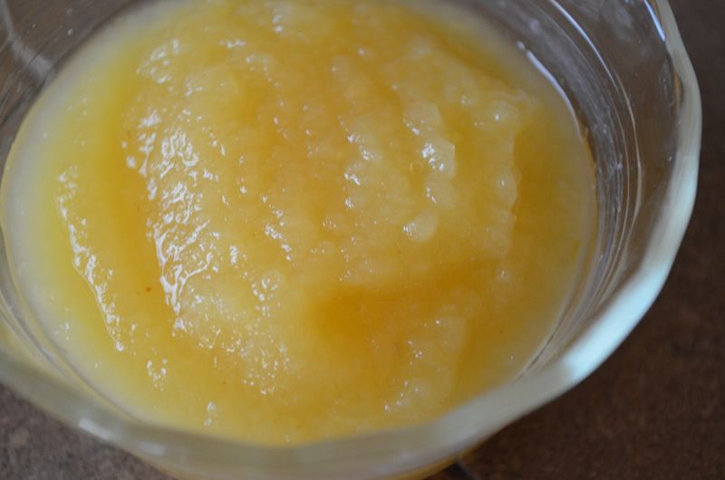 Puré de manzana