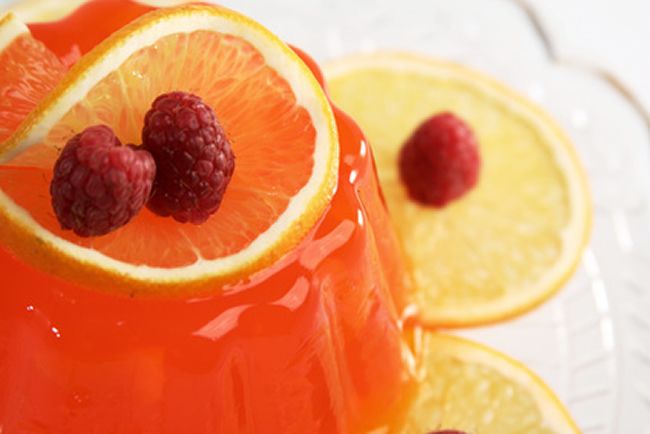 Gelatina de naranja