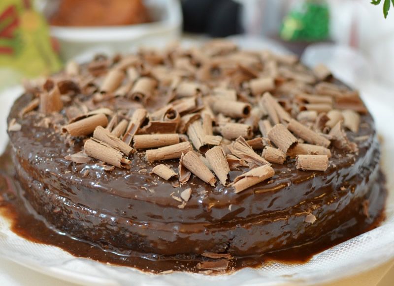 Bizcocho de crema de castañas