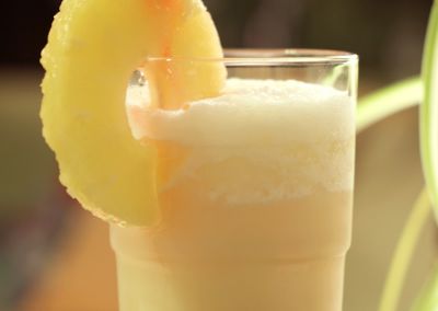 Sorbete de piña