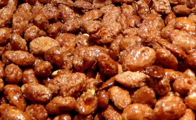 Almendras acarameladas