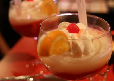 Mandarina frozen cóctel