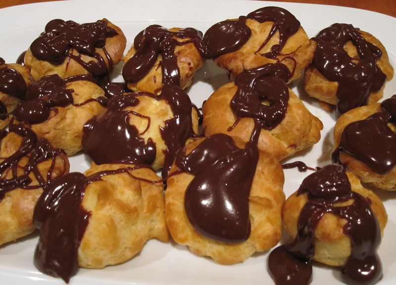 Profiteroles riquísimos