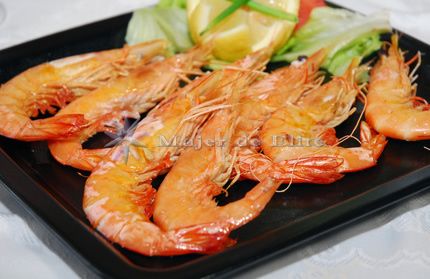 Langostinos al whisky