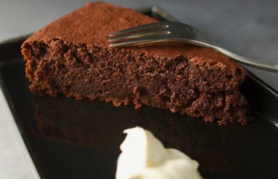 Pastel de chocolate fondant