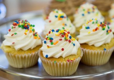 Cupcake de vainilla