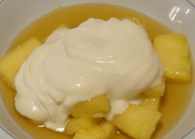 Piña al ron